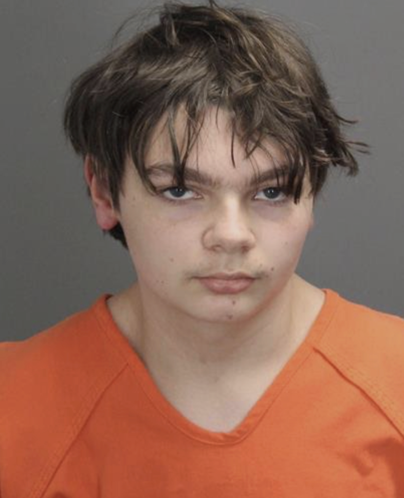 Ethan Crumbley's November 2021 booking photo from Oakland Co. Michigan