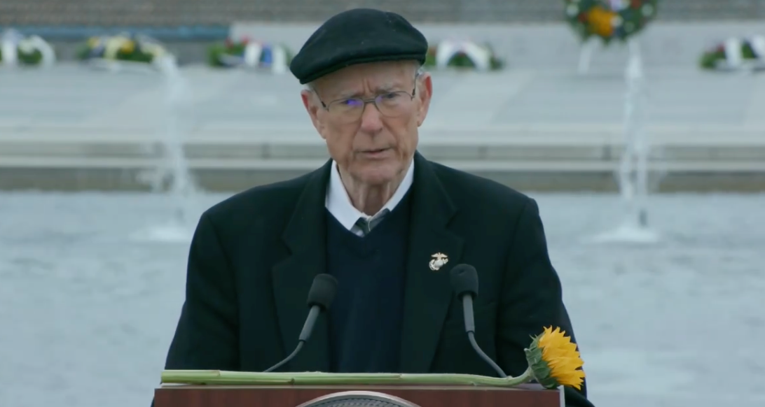 Former U.S. Senator Pat Roberts addressed those in attendance