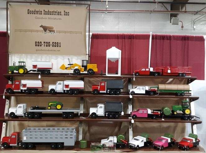 <b>Some of the miniatures created by Goodwin Industries.</b> Photo courtesy KSRE