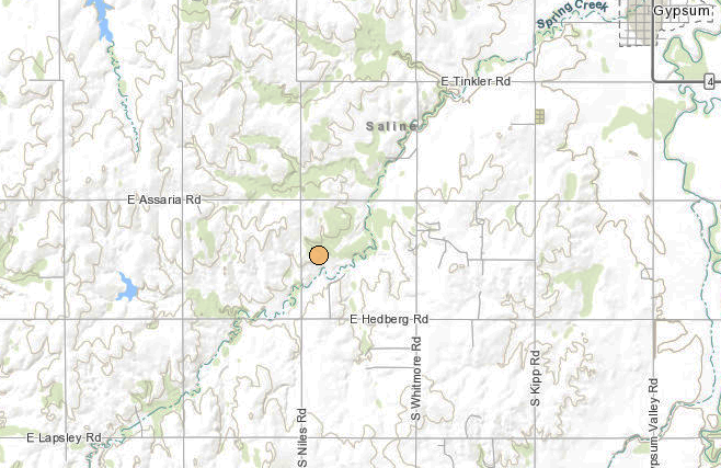 <b>The 6:22 a.m. Tuesday, 2.3 magnitude quake.</b>