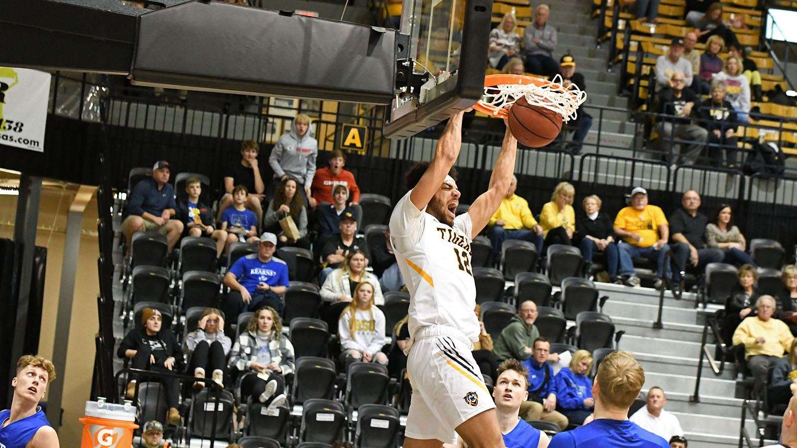 FHSU's Traejon Davis (Courtesy FHSU Athletics, Nicole Heitmann)
