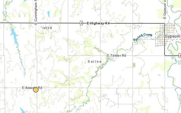 <b>The 8:57 a.m. Friday, 2.0 magnitude quake.</b>