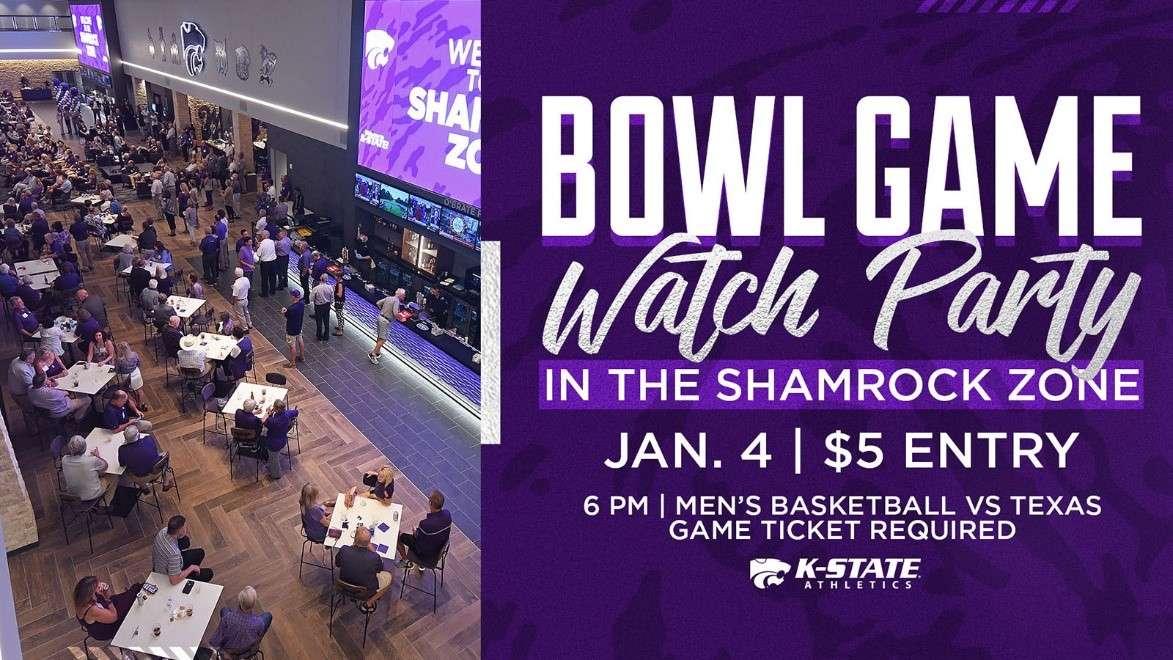 KState to Host Bowl Game Watch Party after Texas Men’s Basketball Game
