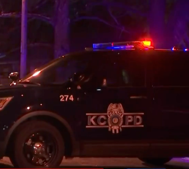 Police at the scene of a homicide investigation Dec. 23-photo courtesy KCTV