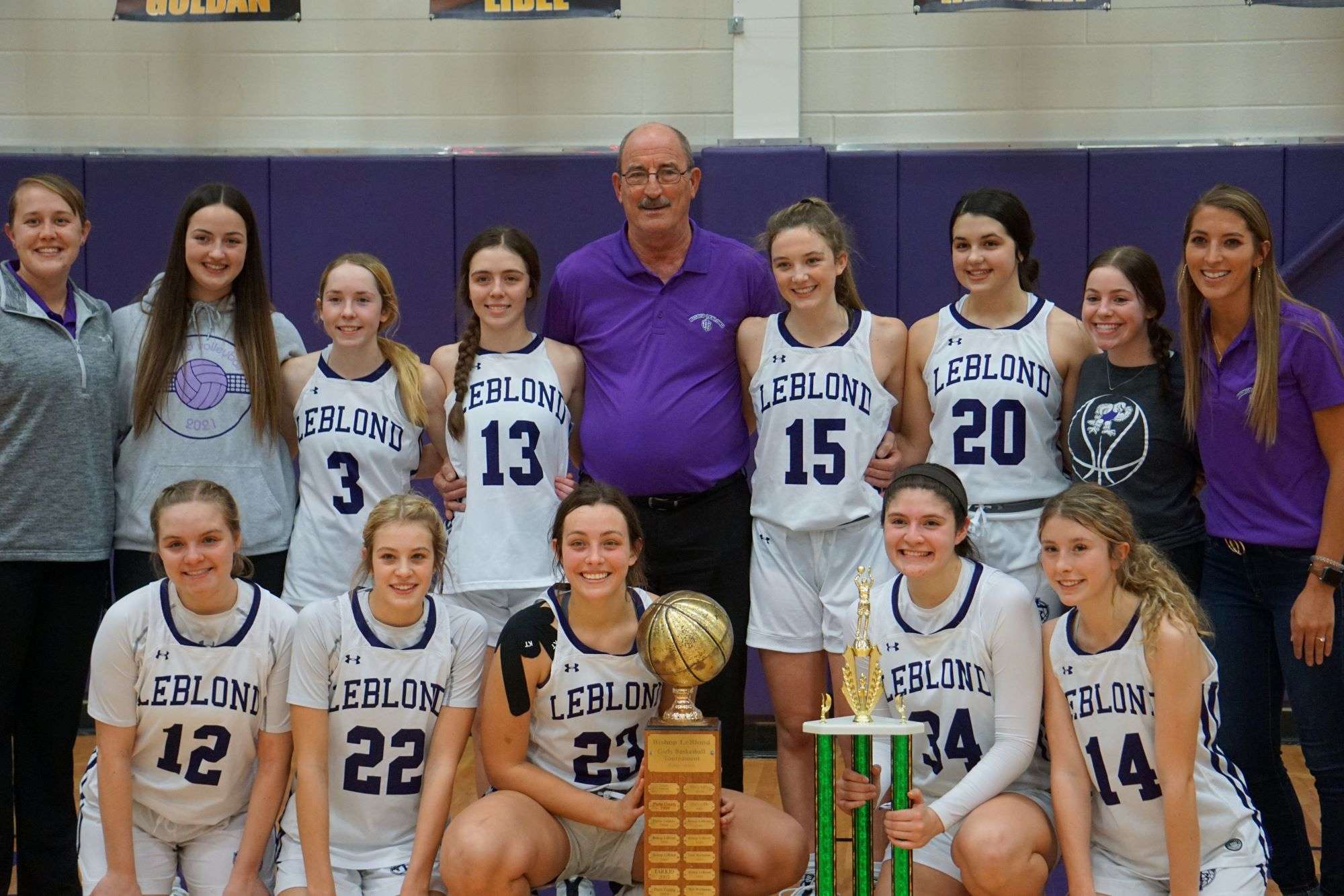 2021 LeBlond tournament champions. Photo by Tommy Rezac.