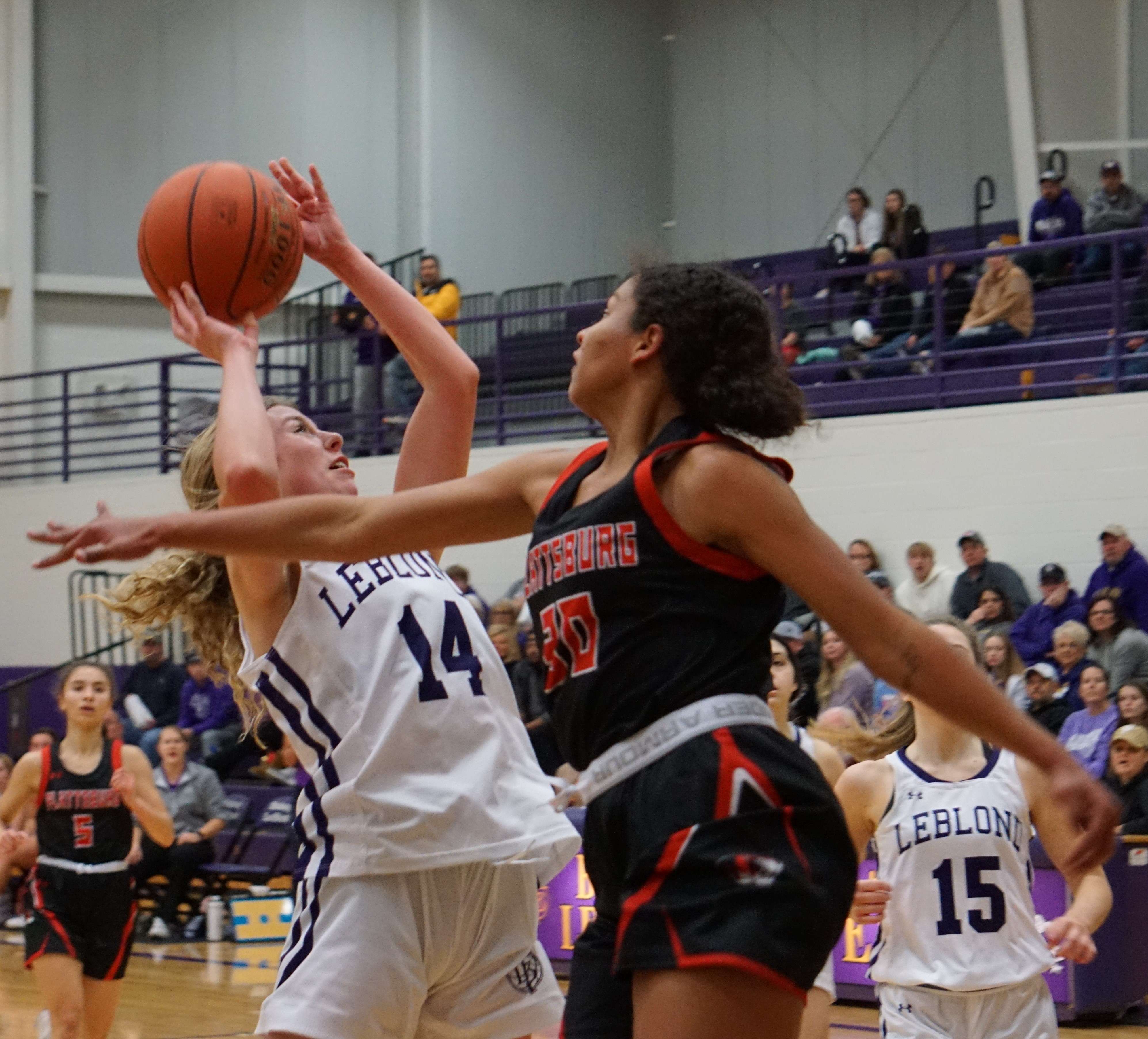 Tatum Studer (left). Photo by Tommy Rezac.