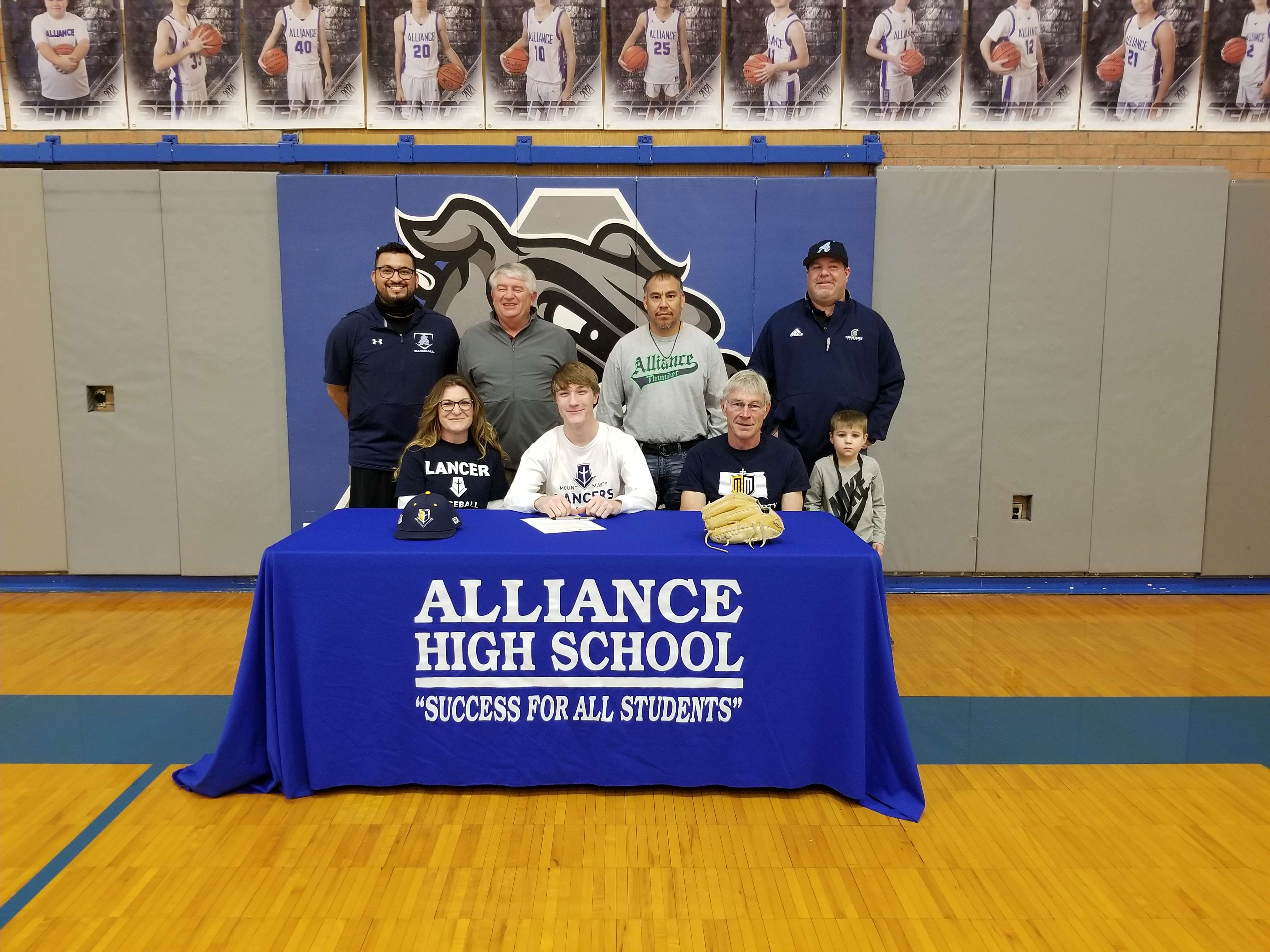 Front L-R: Sharla King, Chase King, Dan King. Back L-R: Spartan Sr. Coach Carlos Palomo, Spartan Jr Coach Steve Gullion. Youth Coach Ruben Garcia, Spartans General Manager, Marty Dean and Zeke Dean.