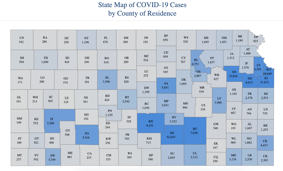 Friday February 12, 2021 KDHE image