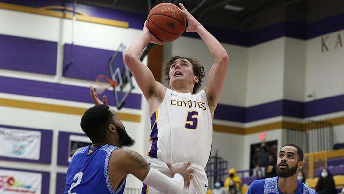<b>KWU's Easton Hunter.</b> Photo courtesy <a href="http://kwucoyotes.com">kwucoyotes.com</a>