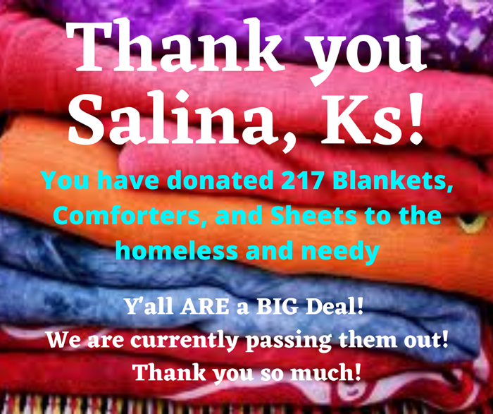 Salvation Army's call for blankets yields lots of warmth