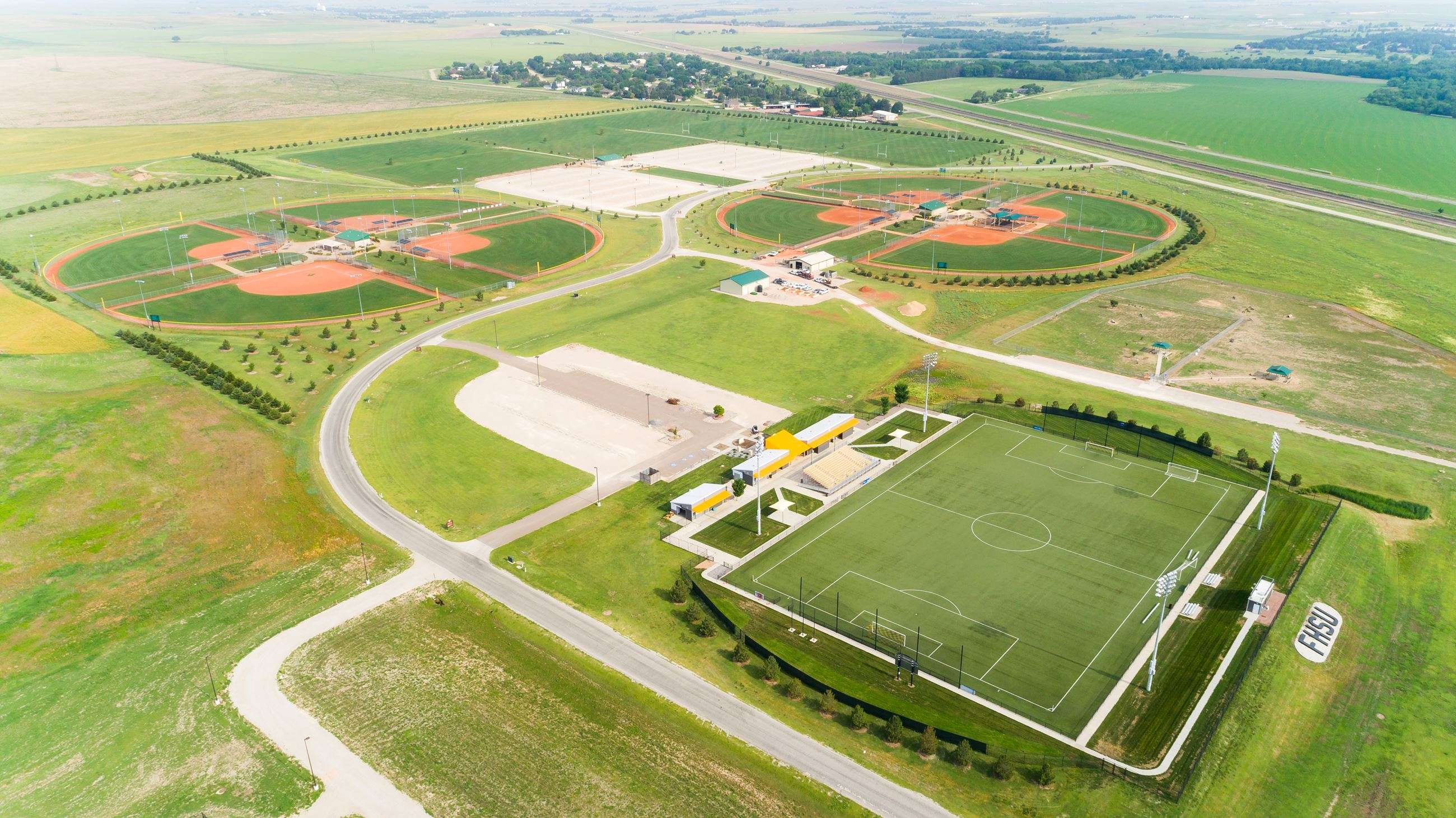 Bickle/Schmidt Sports Complex (Photo courtesy City of Hays)