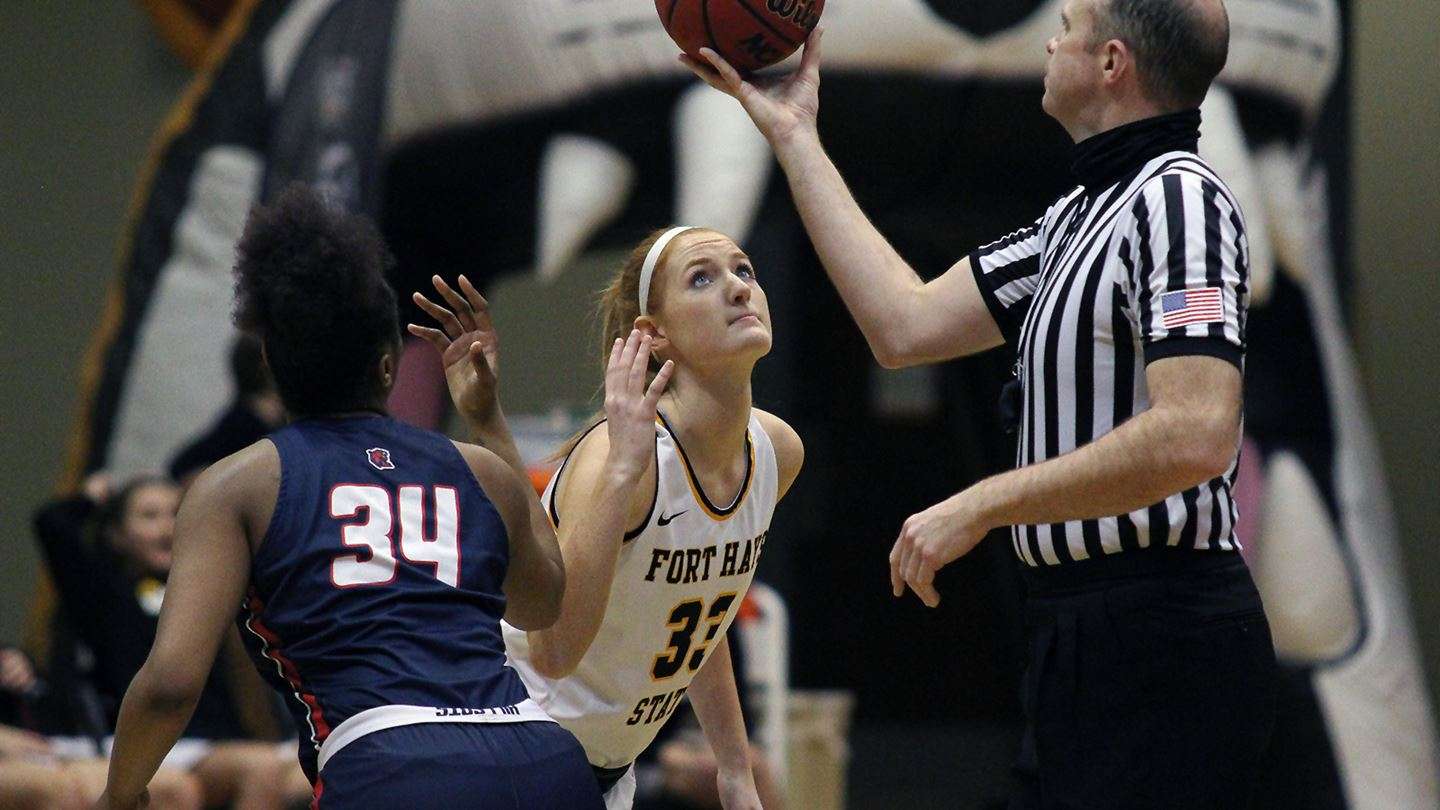 <b>FHSU's Olivia Hollenbeck. </b>Photo by Tylee Biera courtesy <a href="http://fhsuathletics.com">fhsuathletics.com</a>