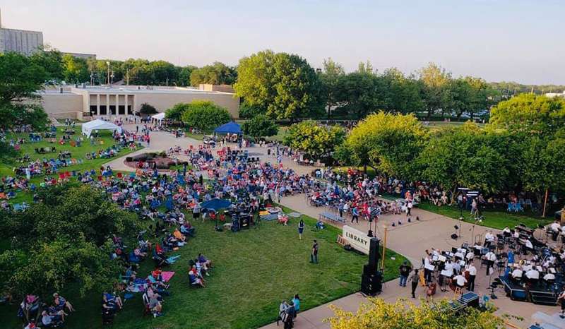 <b>The 2019 Symphony at Sunset. </b>Photo courtesy the Salina Symphony