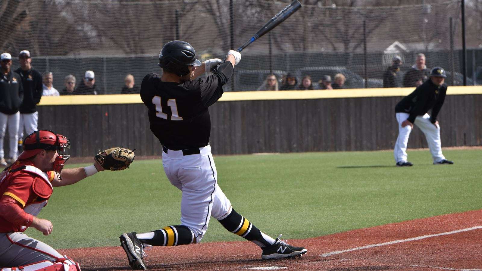 <b>FHSU's Jaxson Webb.</b> Photo&nbsp; by Nicole Heitmann courtesy <a href="http://fhsuathletics.com">fhsuathletics.com</a>
