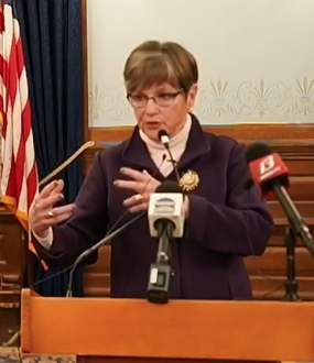 “This loan program is very important to our cities,” Kelly said during a Statehouse news conference Wednesday. 