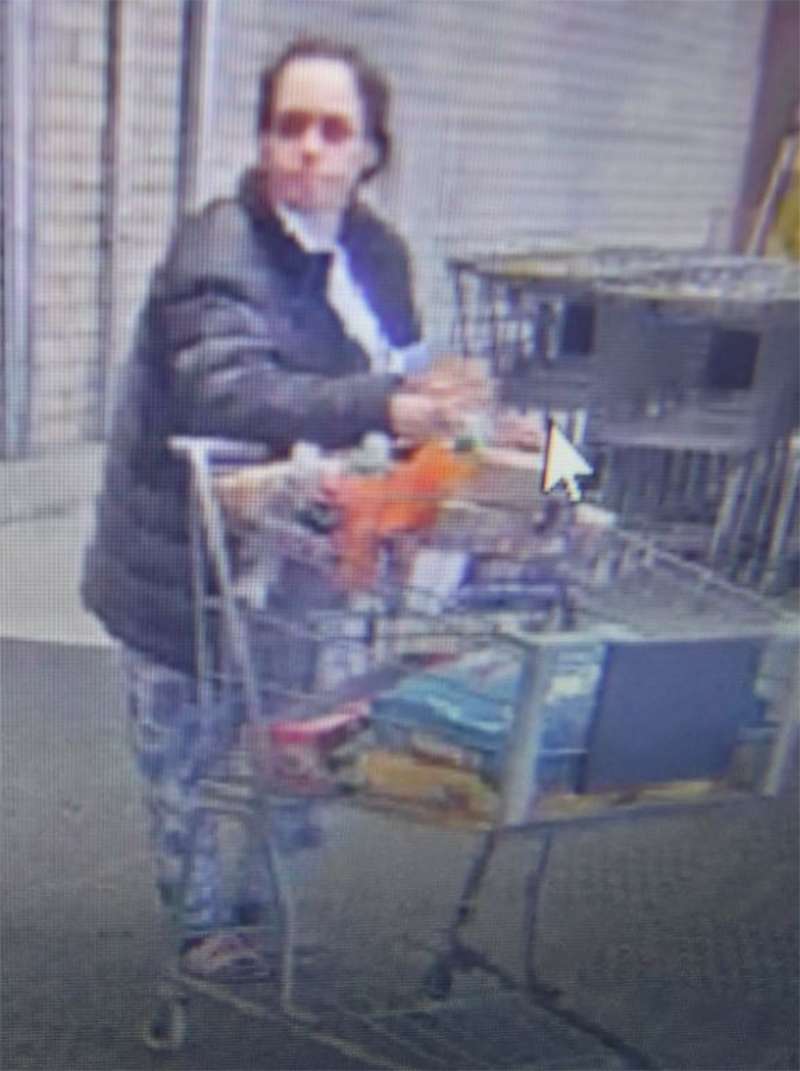 Surveillance camera image courtesy Crimestoppers