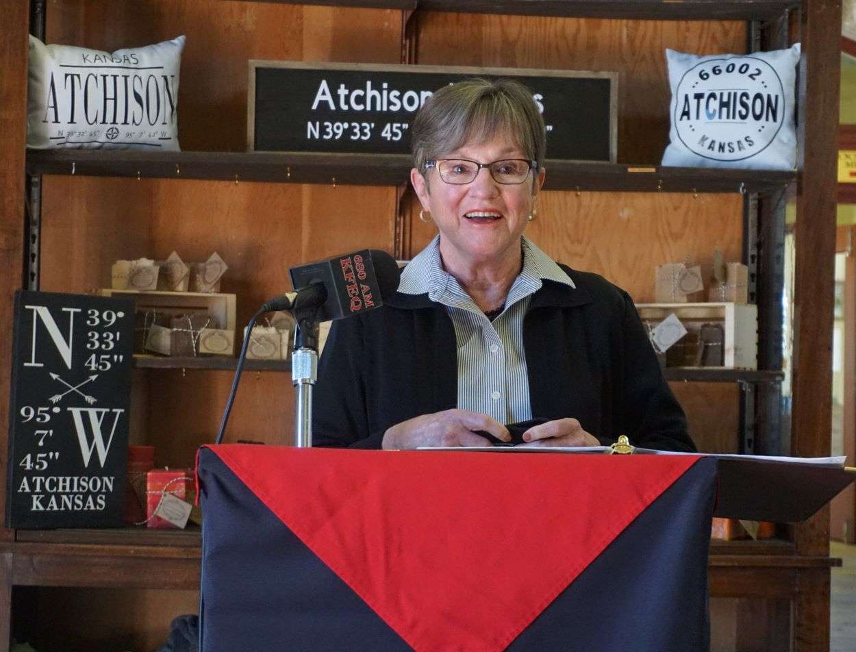 Kansas Gov. Laura Kelly/Photo by Tommy Rezac