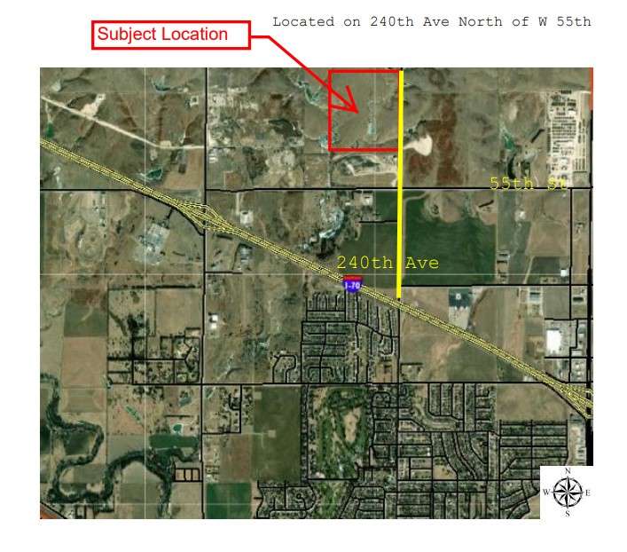 Site of Ellis County landfill planned expansion