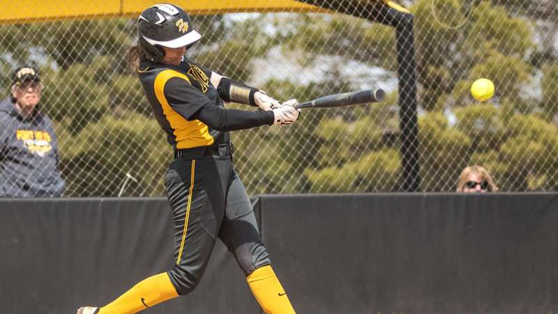 FHSU's Sara Breckbill. Photo by Allie Schweizer courtesy <a href="http://fhsuathletics.com">fhsuathletics.com</a>