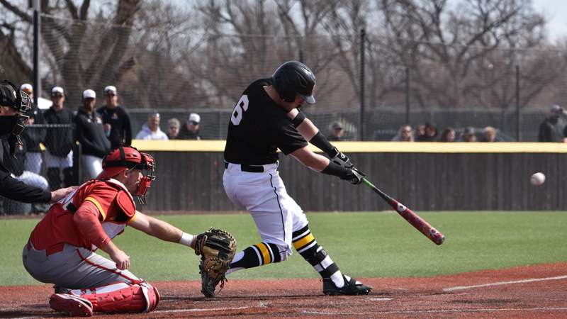 <b>FHSU's Kade Wallace.</b> Photo by Nicole Heitmann courtesy <a href="http://fhsuathletics.com">fhsuathletics.com</a>