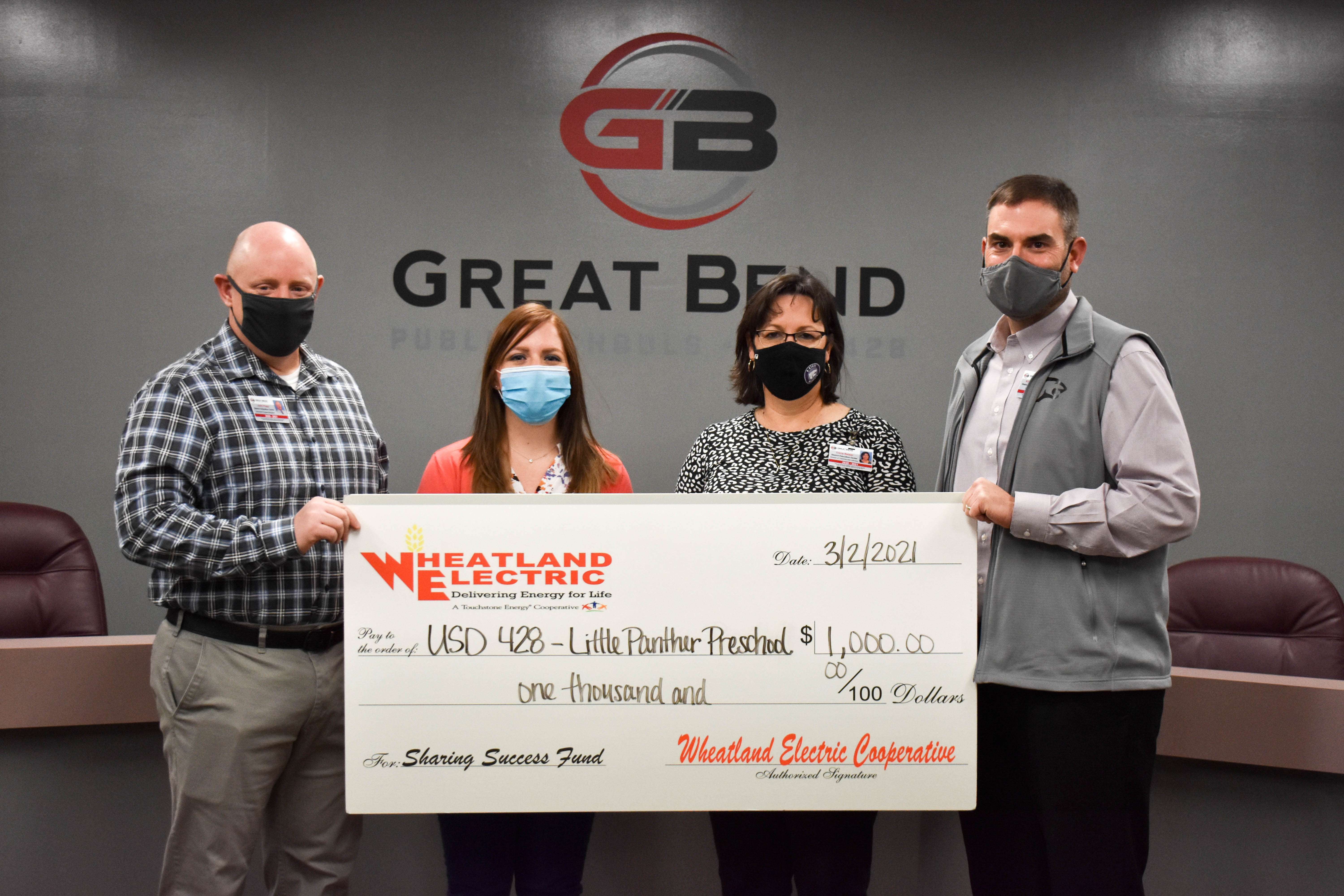 Wheatland Electric Awards Grant To Little Panthers Preschool