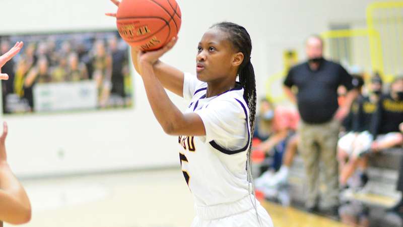 <b>Rori Cox had 11 of Cloud County's 65 points in a 24-point win over Allen.</b> Photo courtesy CCCC Sports Information