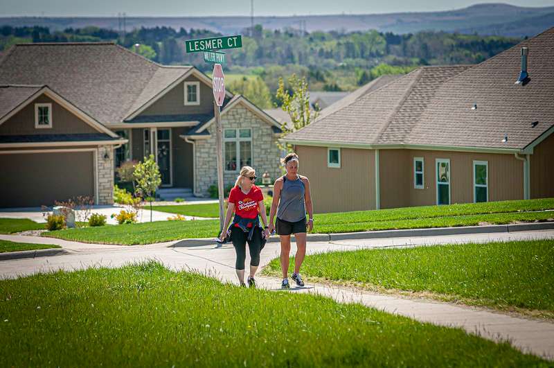 <b>Walk Kansas, the annual statewide program that promotes physical activity and health, starts March 28. </b>Photo courtesy KSRE