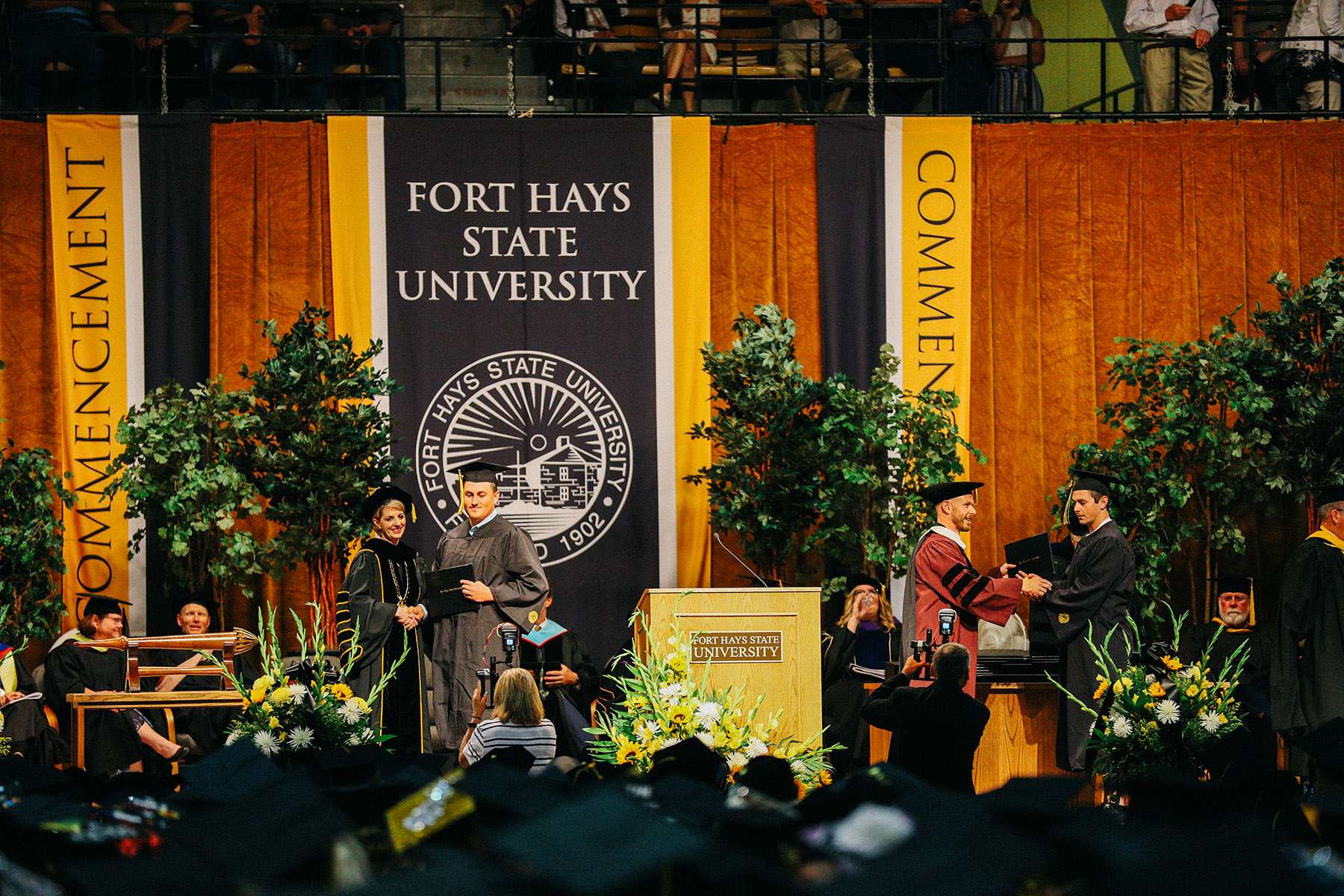 Photo from 2019 Spring Commencement / FHSU University Relations