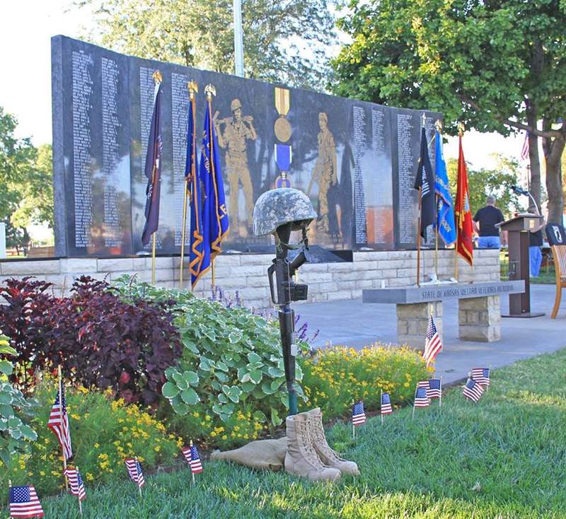 <b>Funds raised through the program will benefit the Kansas Vietnam Memorial in Junction City. </b>Photo courtesy the Temple