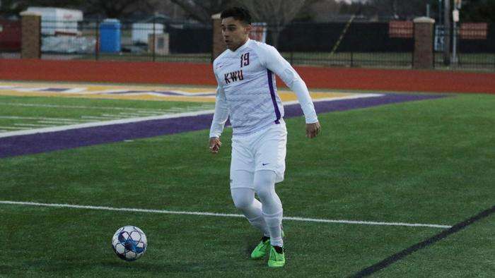 <b>KWU's Adonis Arevalo.</b> Photo courtesy <a href="http://kwucoyotes.com">kwucoyotes.com</a>