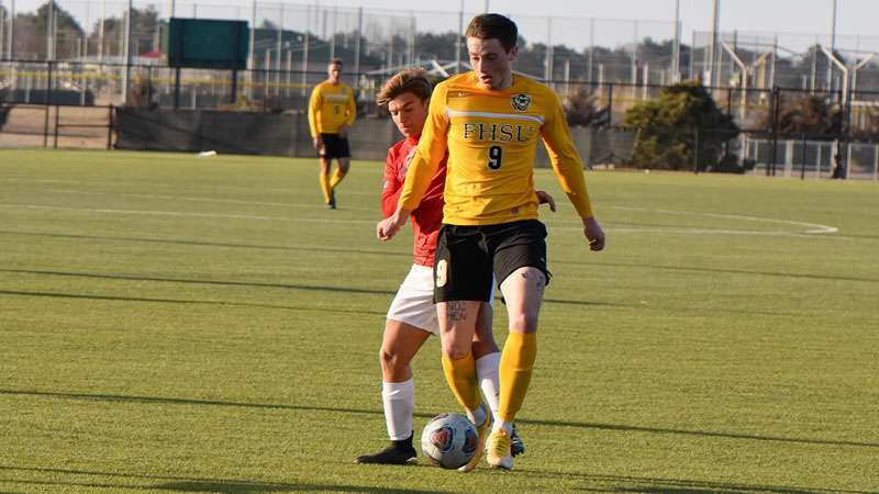 <b>FHSU's Blake Arndt. </b>Photo by Nicole Heitmann courtesy <a href="http://fhsuathletics.com">fhsuathletics.com</a>