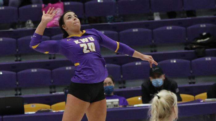 <b>KWU's Maddy Beckett.</b> Photo courtesy <a href="http://kwucoyotes.com">kwucoyotes.com</a>