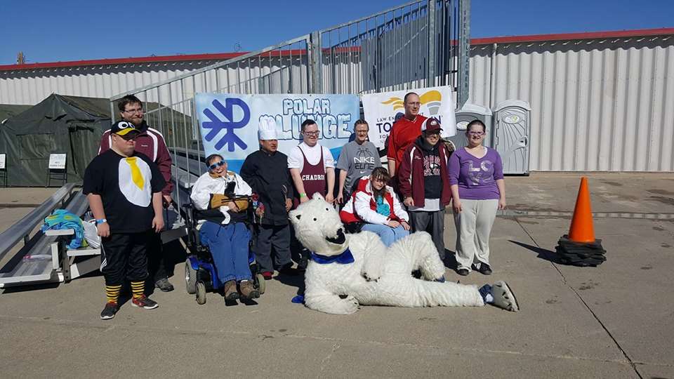 Chadron Special Olympics "Polar Plunge" photo from 2018.&nbsp;