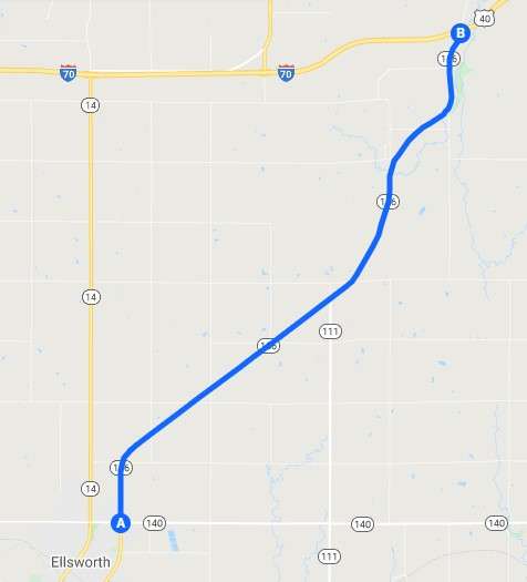 Map courtesy KDOT