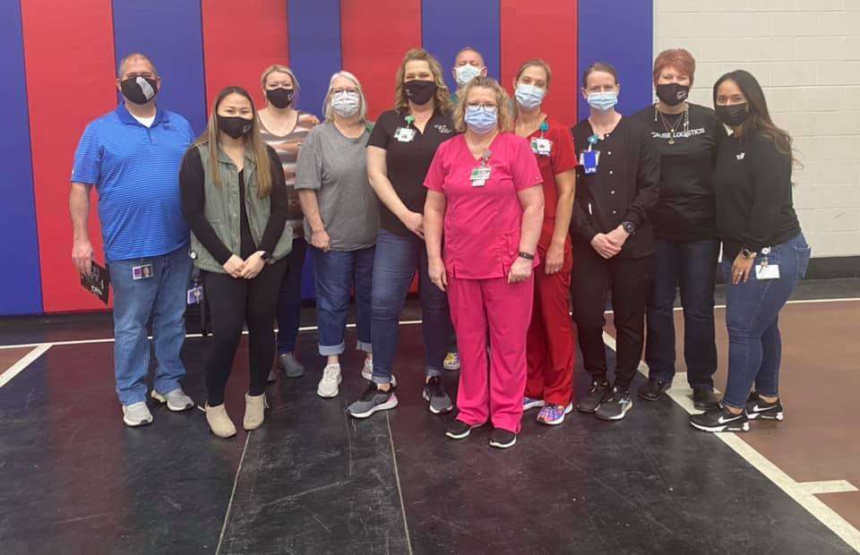 Geary Community Hospital conducts vaccine clinic