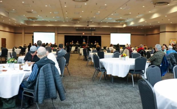 Wheatland Electric members the Cooperative’s 73rd Annual Meeting held at Great Bend Events Center in Great Bend on April 14, 2021.