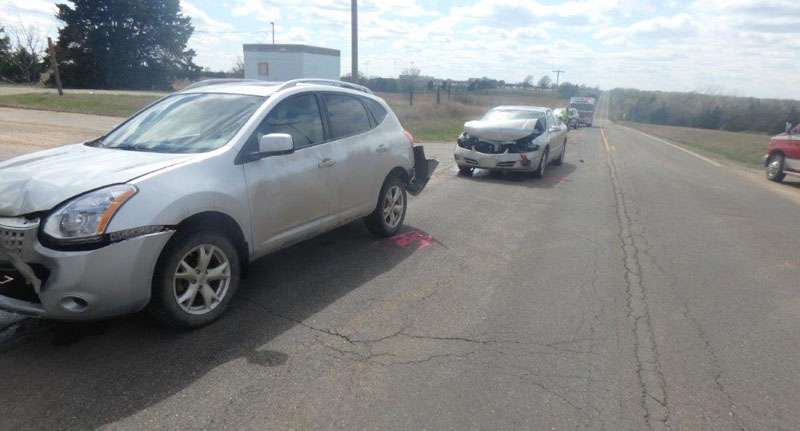 <b>The Rogue and the Bonneville that were involved in the wreck. </b>Photos courtesy Saline County Sheriff's Office