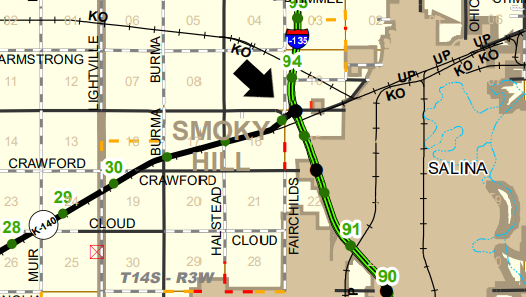 Map courtesy Saline County