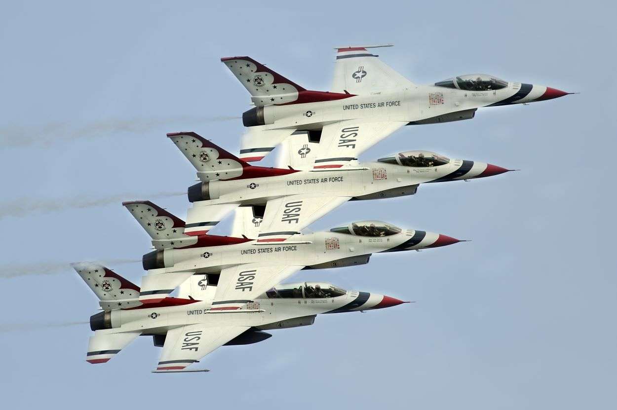 U.S. Air Force Thunderbirds/Photo courtesy of the United States Air Force