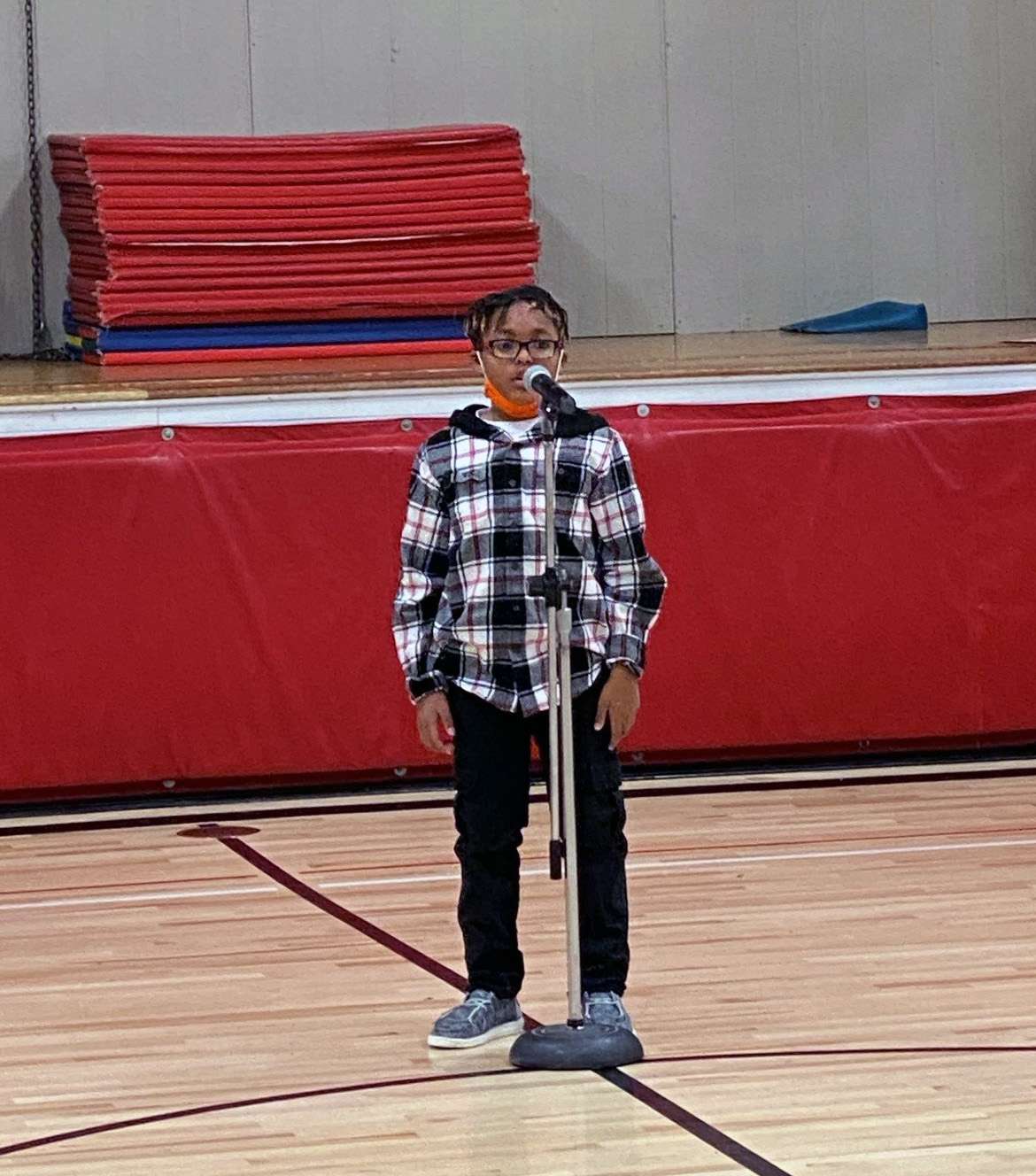 Jeriah Crowley, a 10-year-old Quinter Elementary School student, was diagnosed with autism a few years later than his twin brother, Josiah. Jeriah was recently a spelling bee finalist for his elementary school.