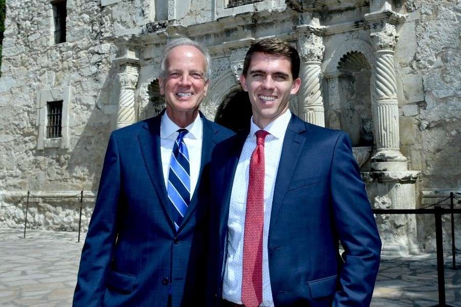 James Kelly and Sen. Jerry Moran