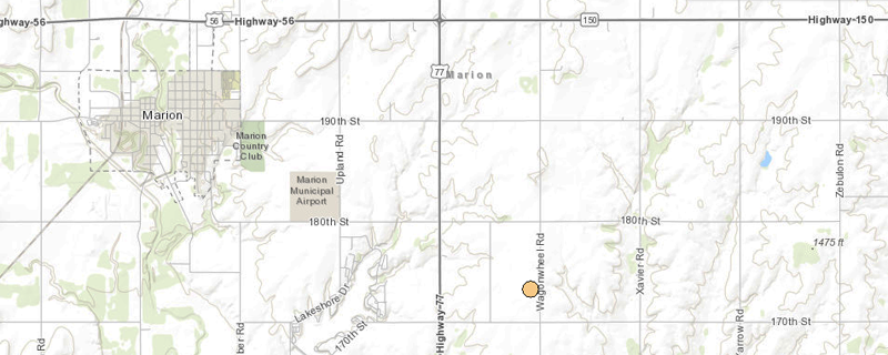 Map courtesy Kansas Geological Survey