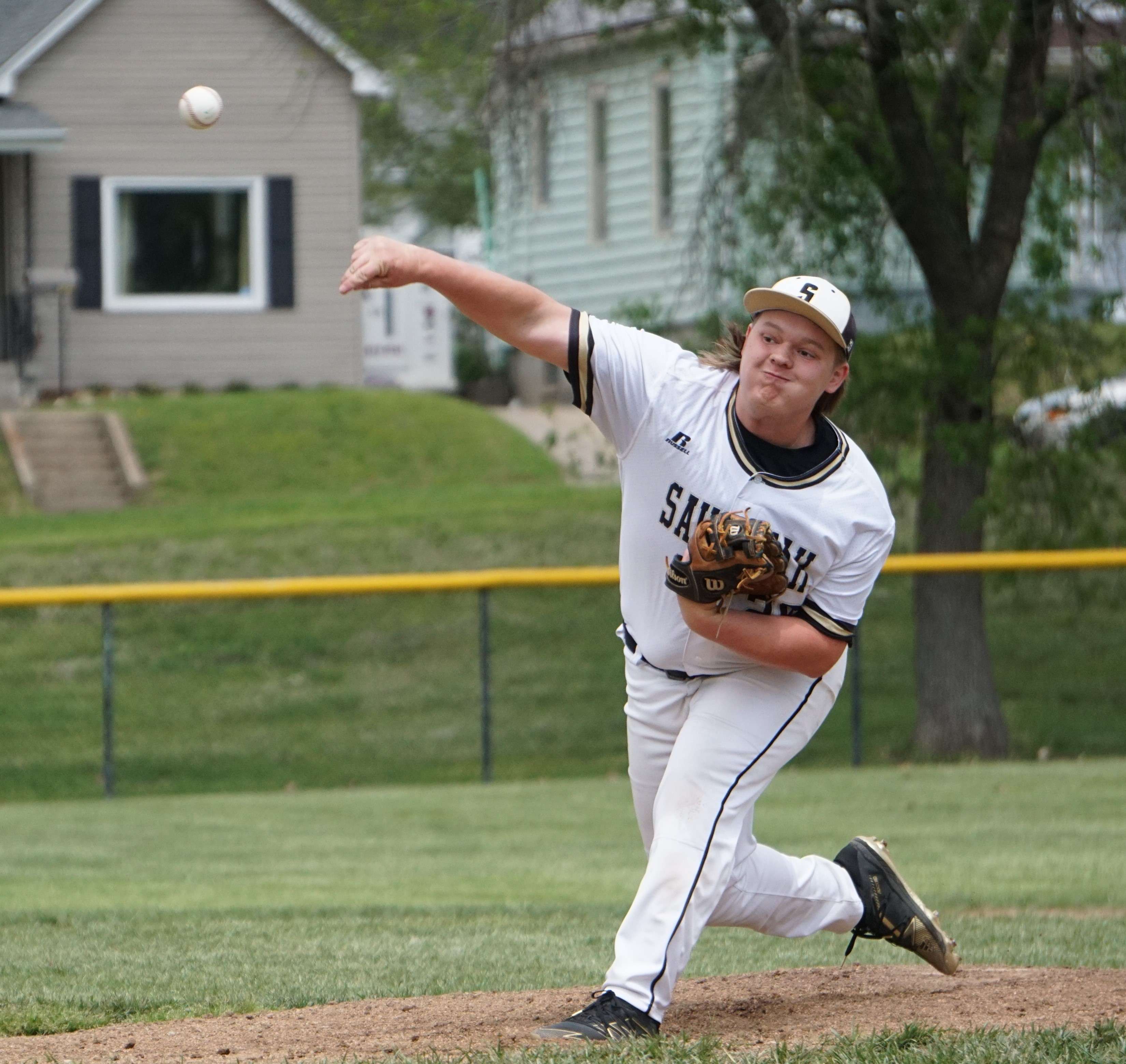 Savannah's Gabe Piper struck out six and walked only one in a complete game victory over Benton Saturday. Photo by Tommy Rezac.