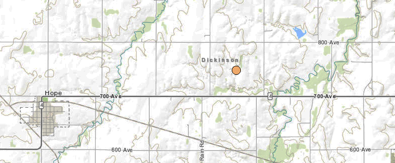 Map courtesy Kansas Geological Survey