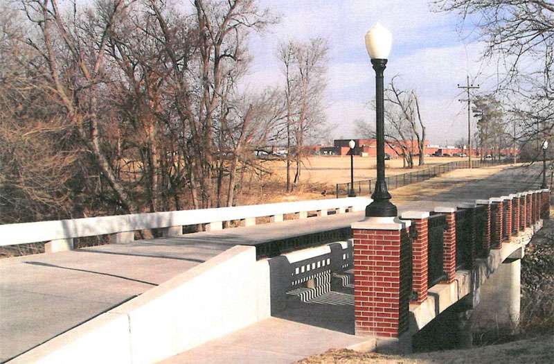 <b>The Lakewood Bridge.</b> Photo courtesy City of Salina