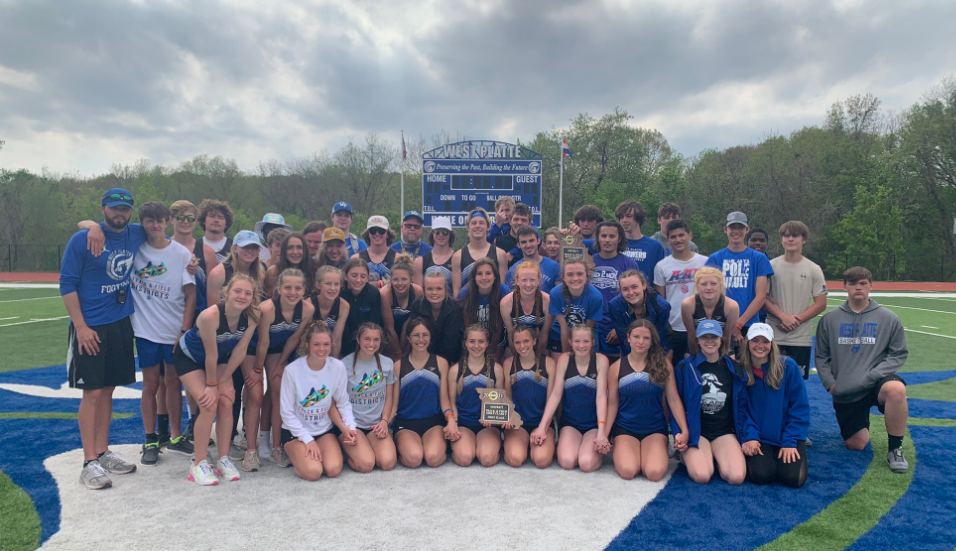 Courtesy West Platte Track and Field on Twitter.
