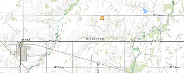 Map courtesy Kansas Geological Survey