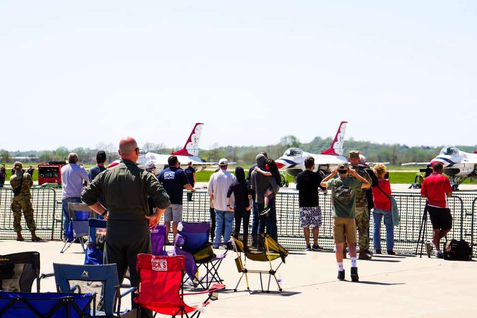 The Sound of Speed Airshow at Rosecrans Airport in St. Joseph brought in thousands of people from near and far on April 30 - May 1. Photo by Whitnee Ice.