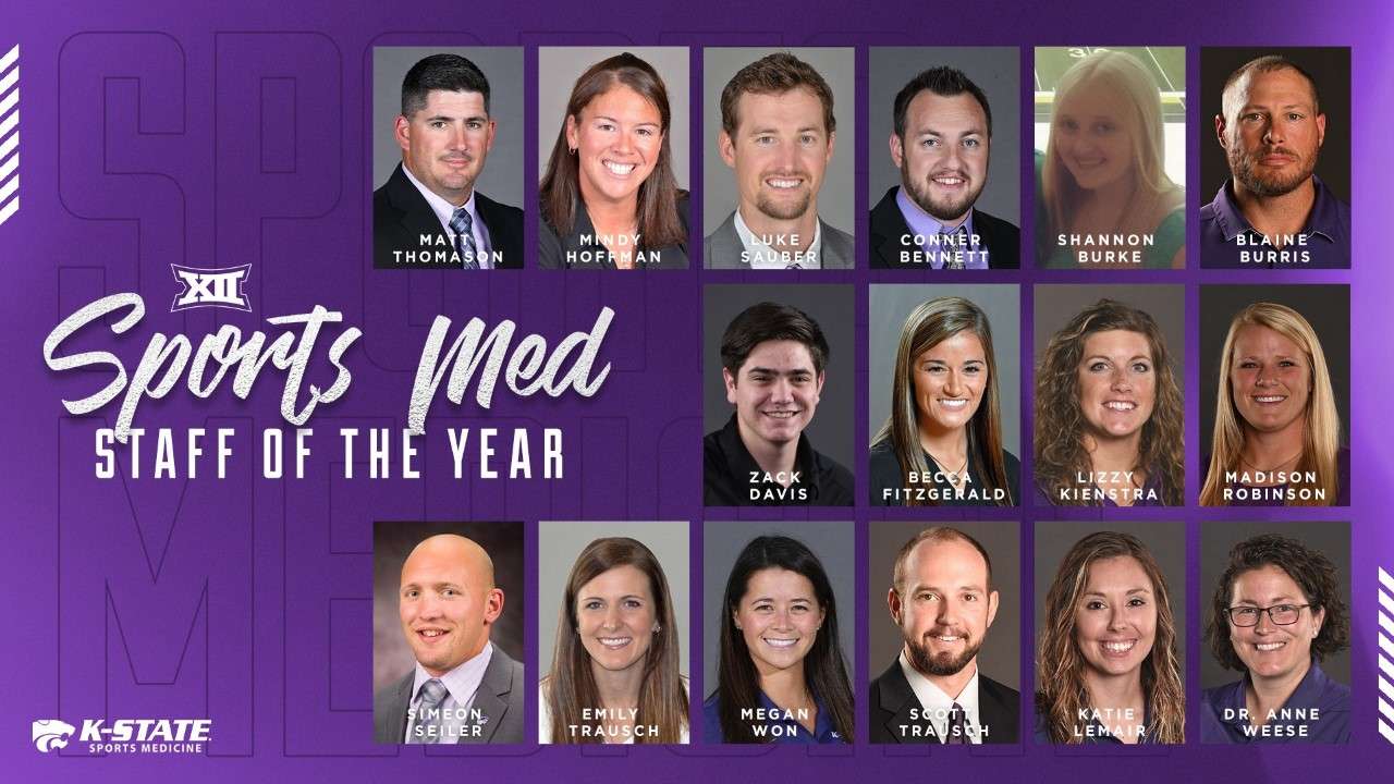 KState Sports Medicine Staff Named Tops in Big 12 in 202021