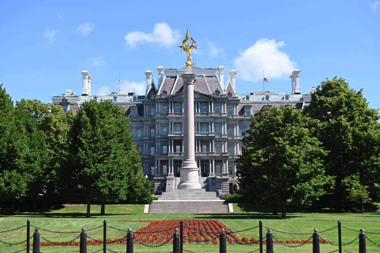 1st Infantry Division monument in Washington D.C. ( Photo courtesy of Phyllis Fitzgerald, Executive Director of&nbsp; the Society of the 1st&nbsp; Infantry Division, Fort Riley chapter.